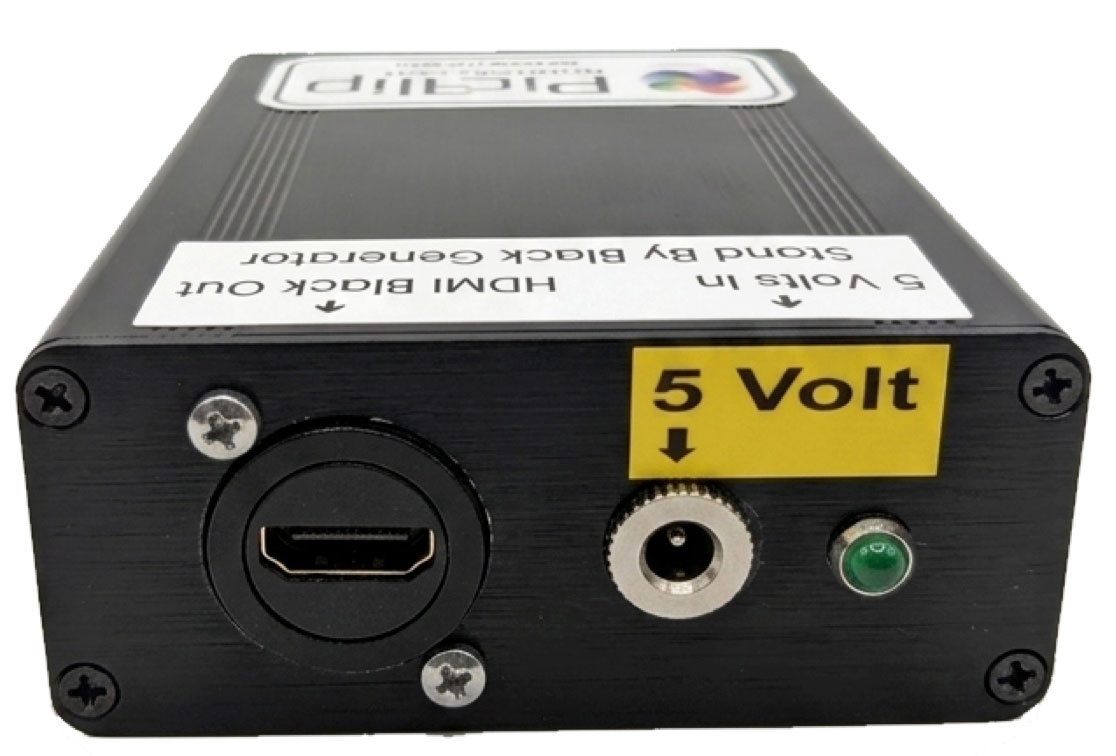 HDMI Black Generator angled