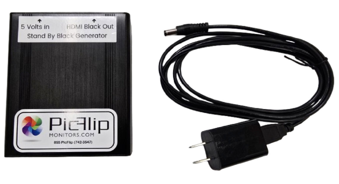 HDMI Black Generator with power cable