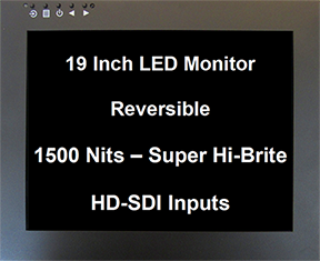 19 inch Monitor 1500 nits with SDI